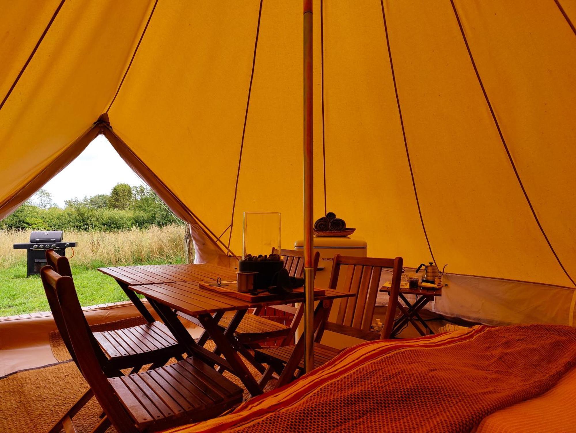 Under Canvas Bornholm Ostermarie Exteriér fotografie