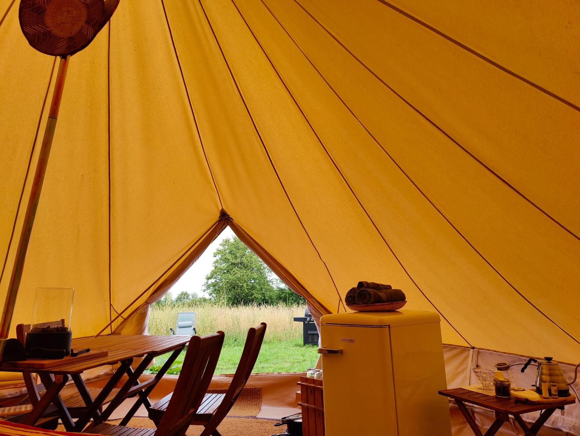 Under Canvas Bornholm Ostermarie Exteriér fotografie
