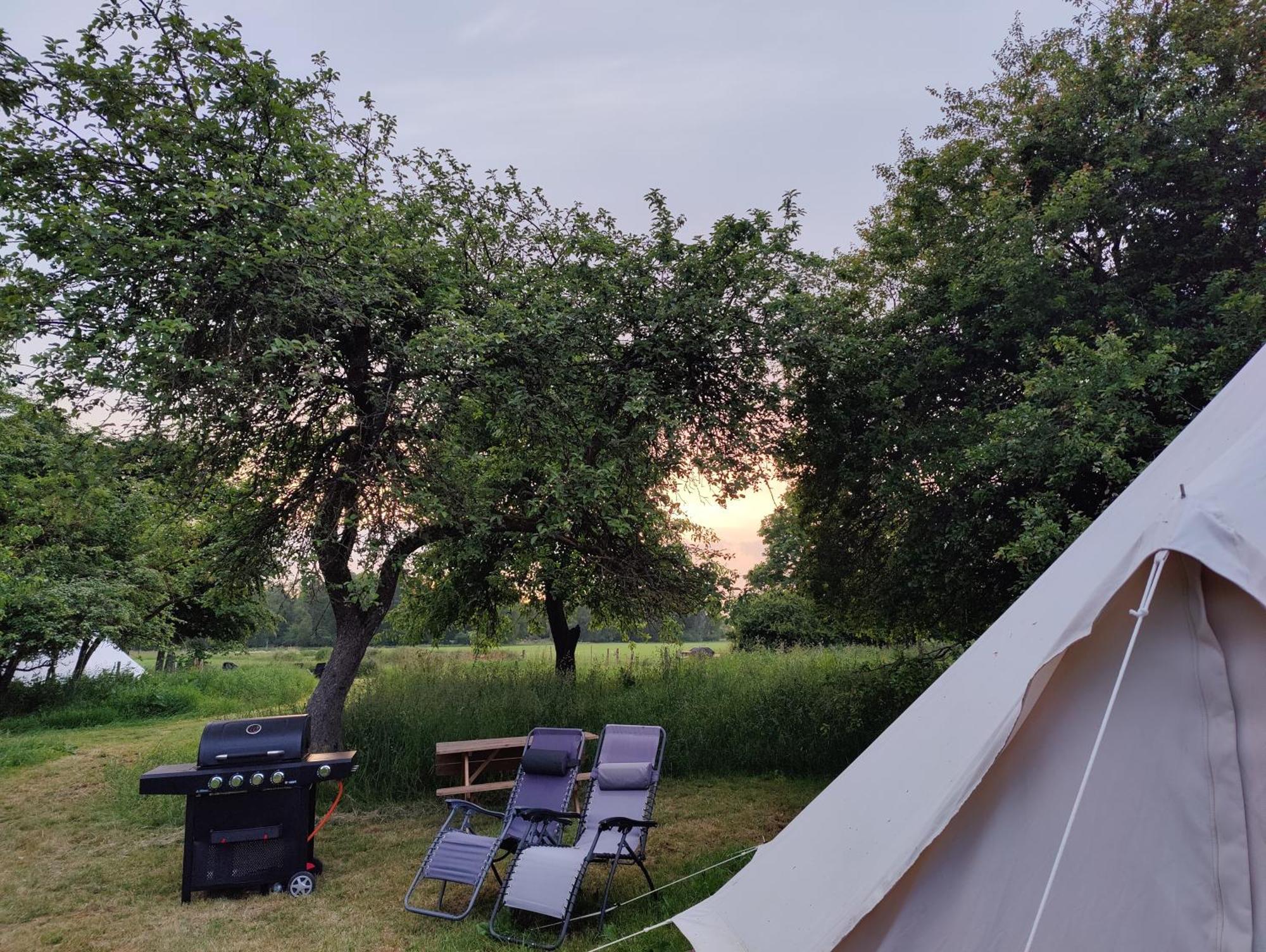 Under Canvas Bornholm Ostermarie Exteriér fotografie