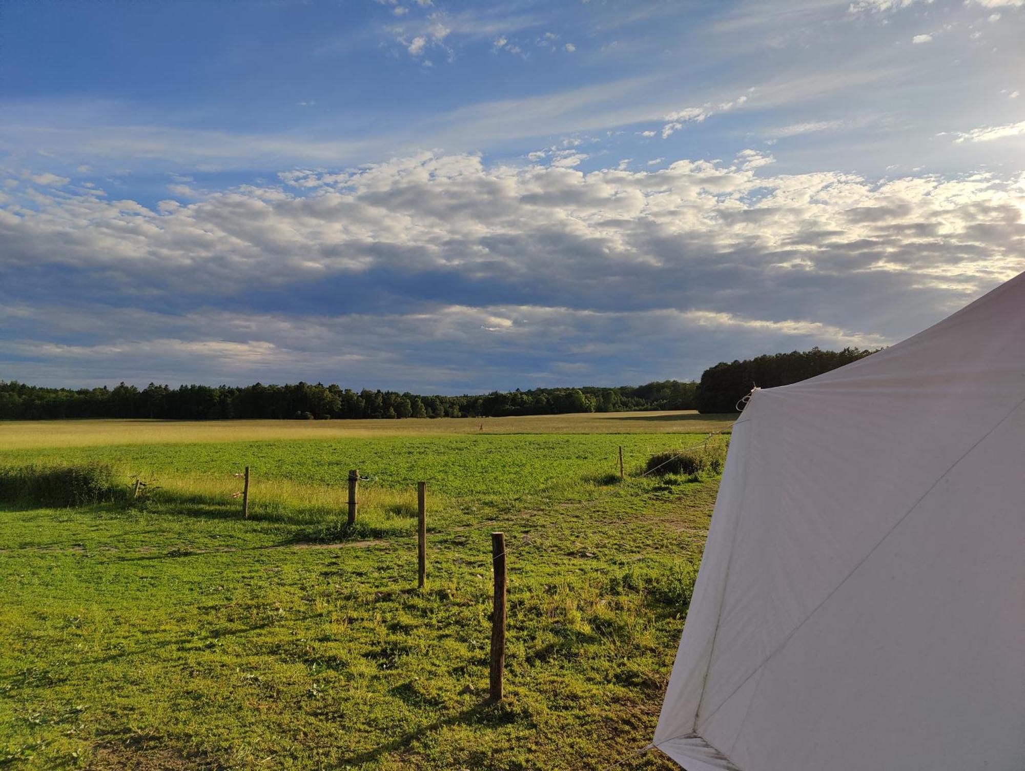 Under Canvas Bornholm Ostermarie Exteriér fotografie