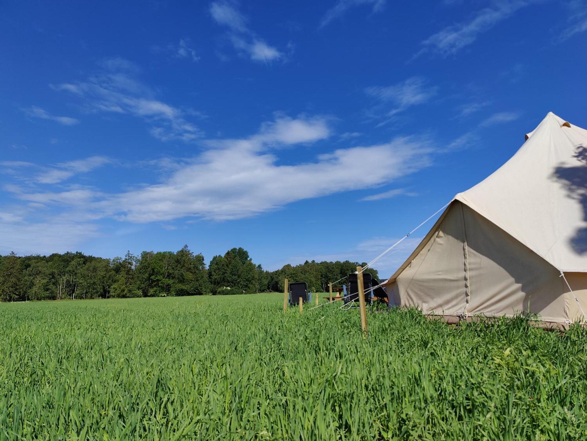 Under Canvas Bornholm Ostermarie Exteriér fotografie