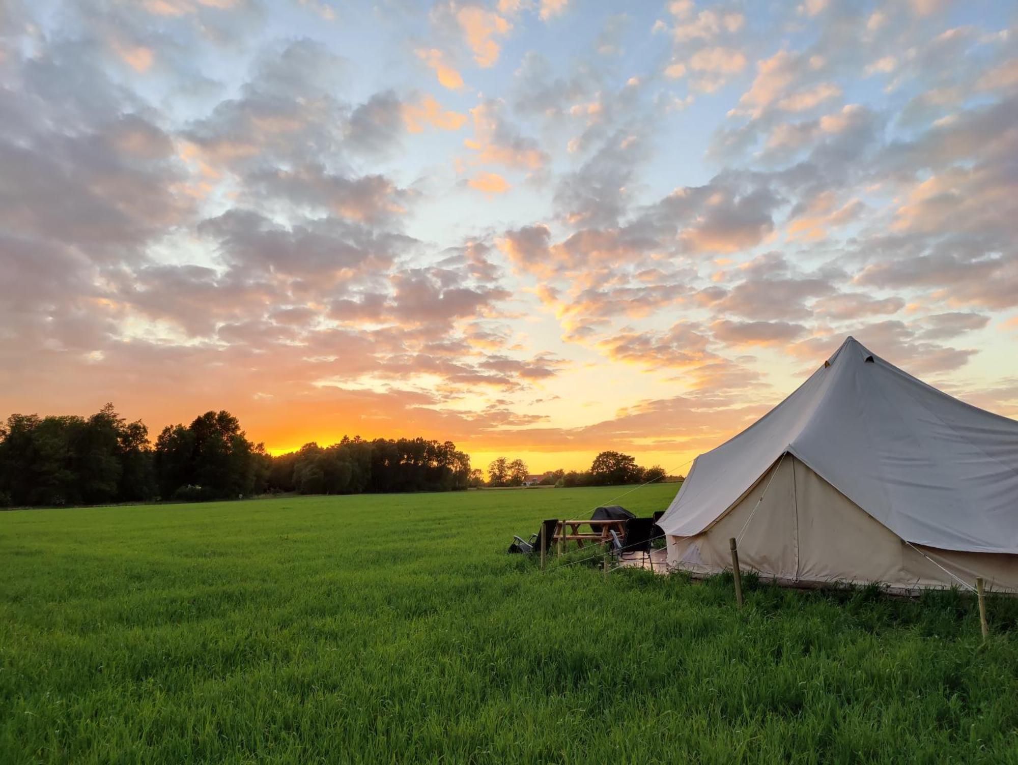 Under Canvas Bornholm Ostermarie Exteriér fotografie