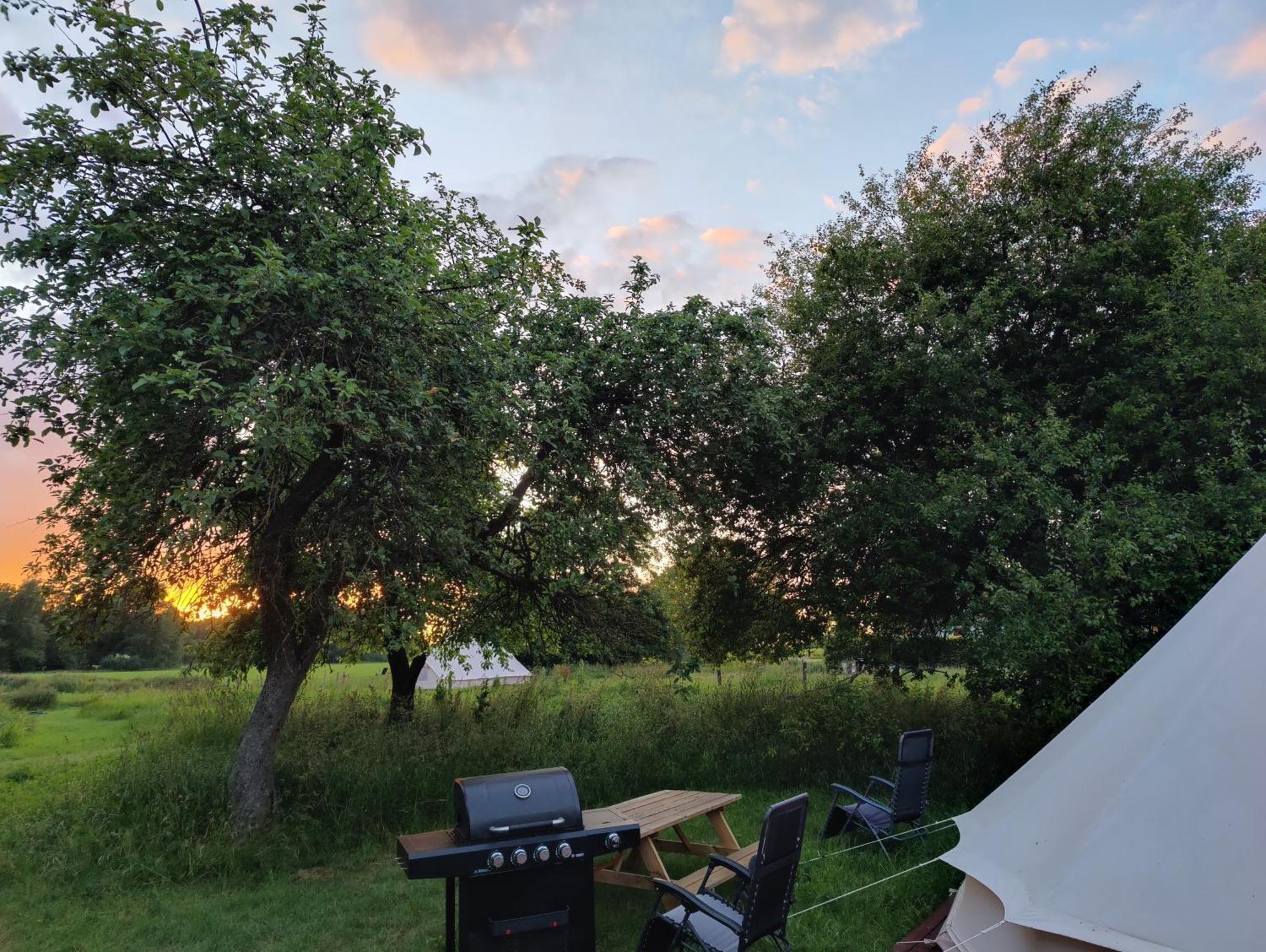 Under Canvas Bornholm Ostermarie Exteriér fotografie