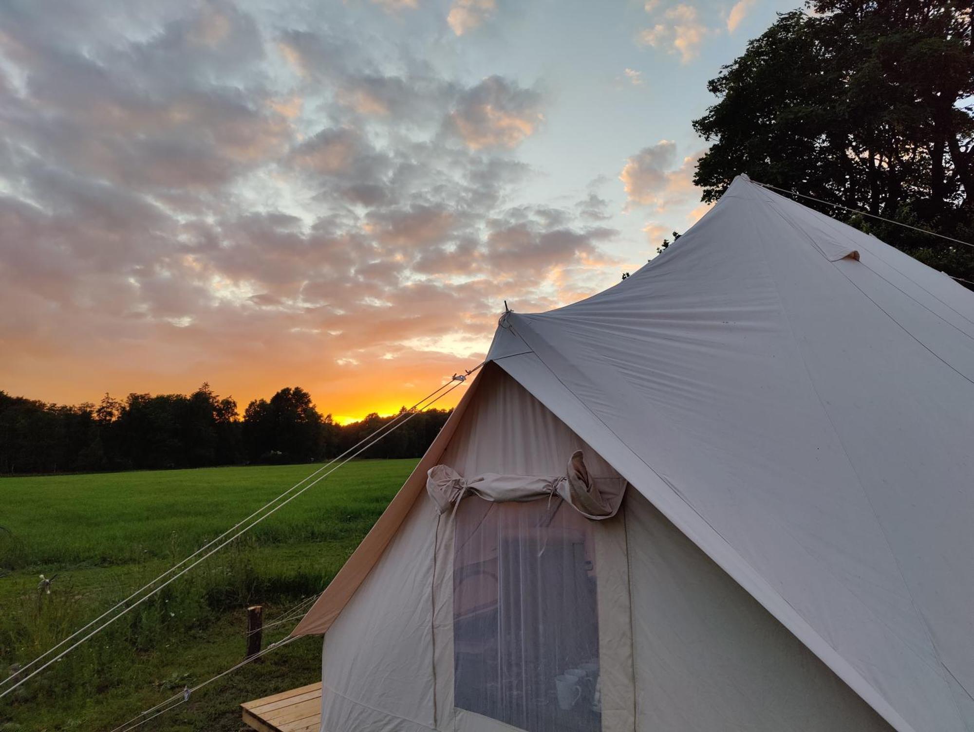 Under Canvas Bornholm Ostermarie Exteriér fotografie