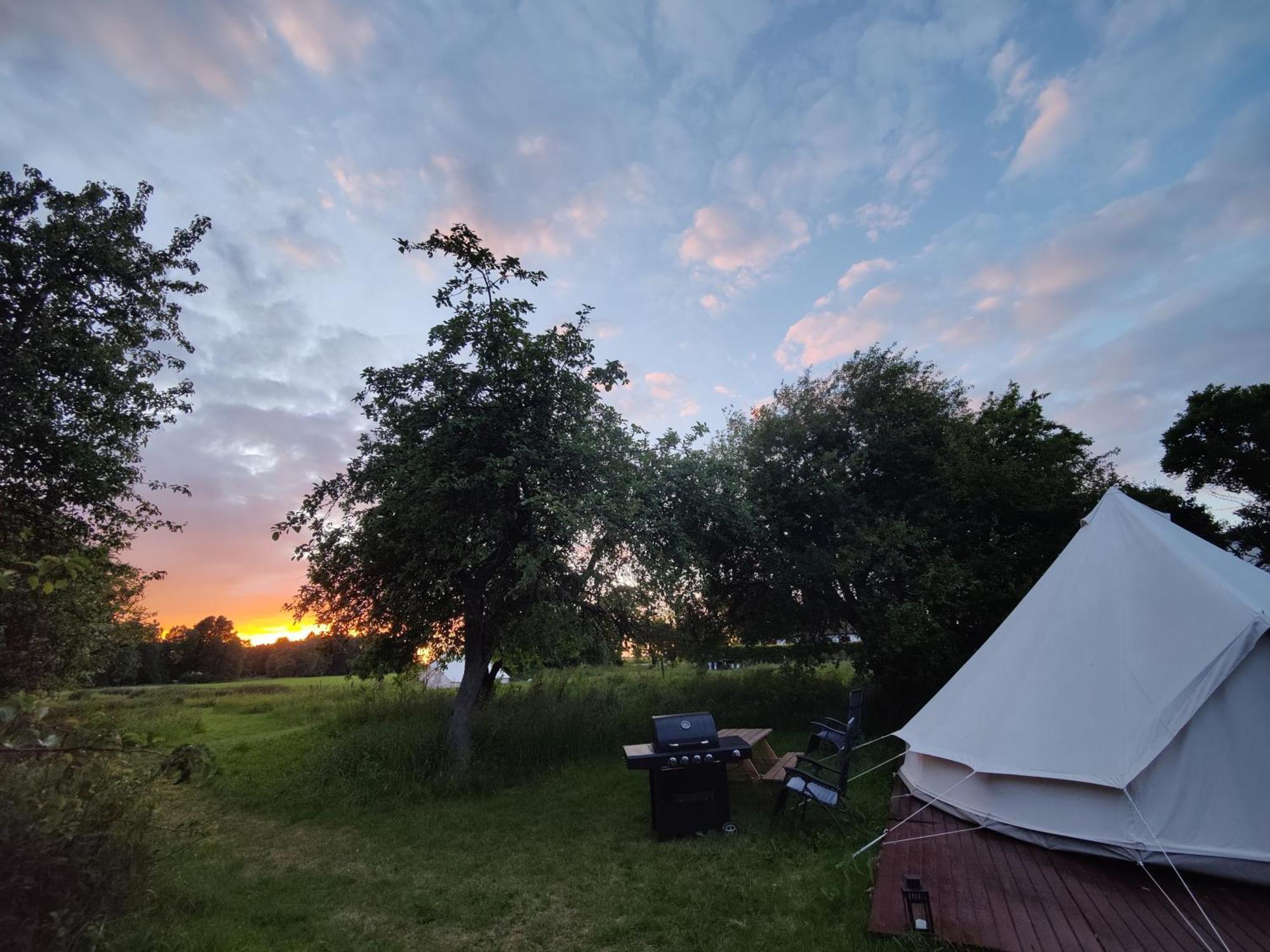 Under Canvas Bornholm Ostermarie Exteriér fotografie
