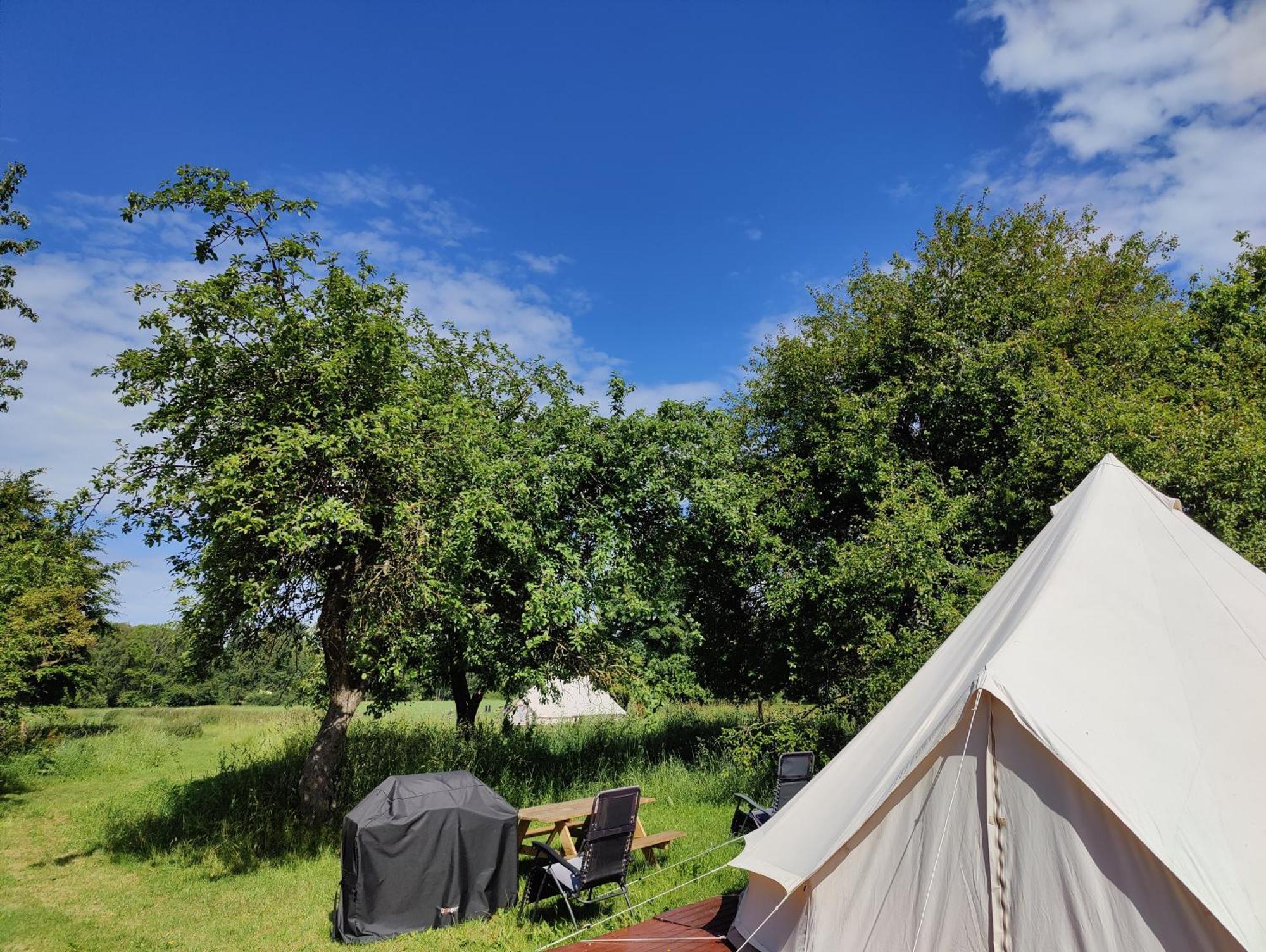 Under Canvas Bornholm Ostermarie Exteriér fotografie