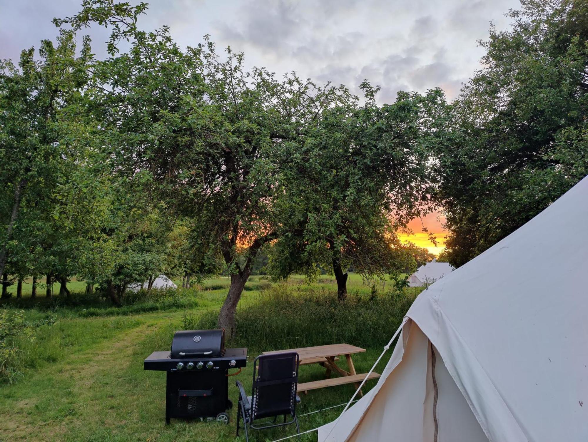 Under Canvas Bornholm Ostermarie Exteriér fotografie