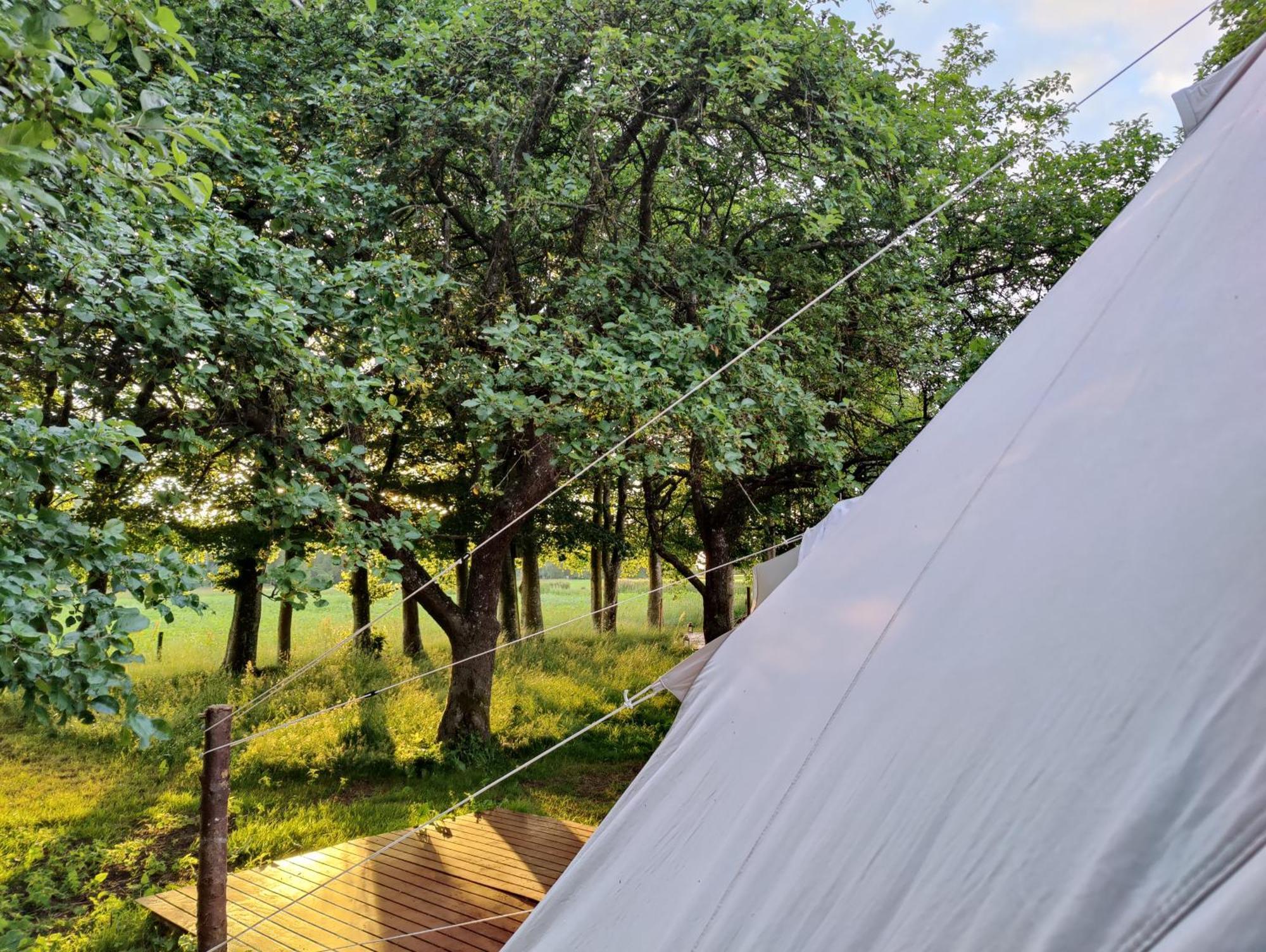 Under Canvas Bornholm Ostermarie Exteriér fotografie