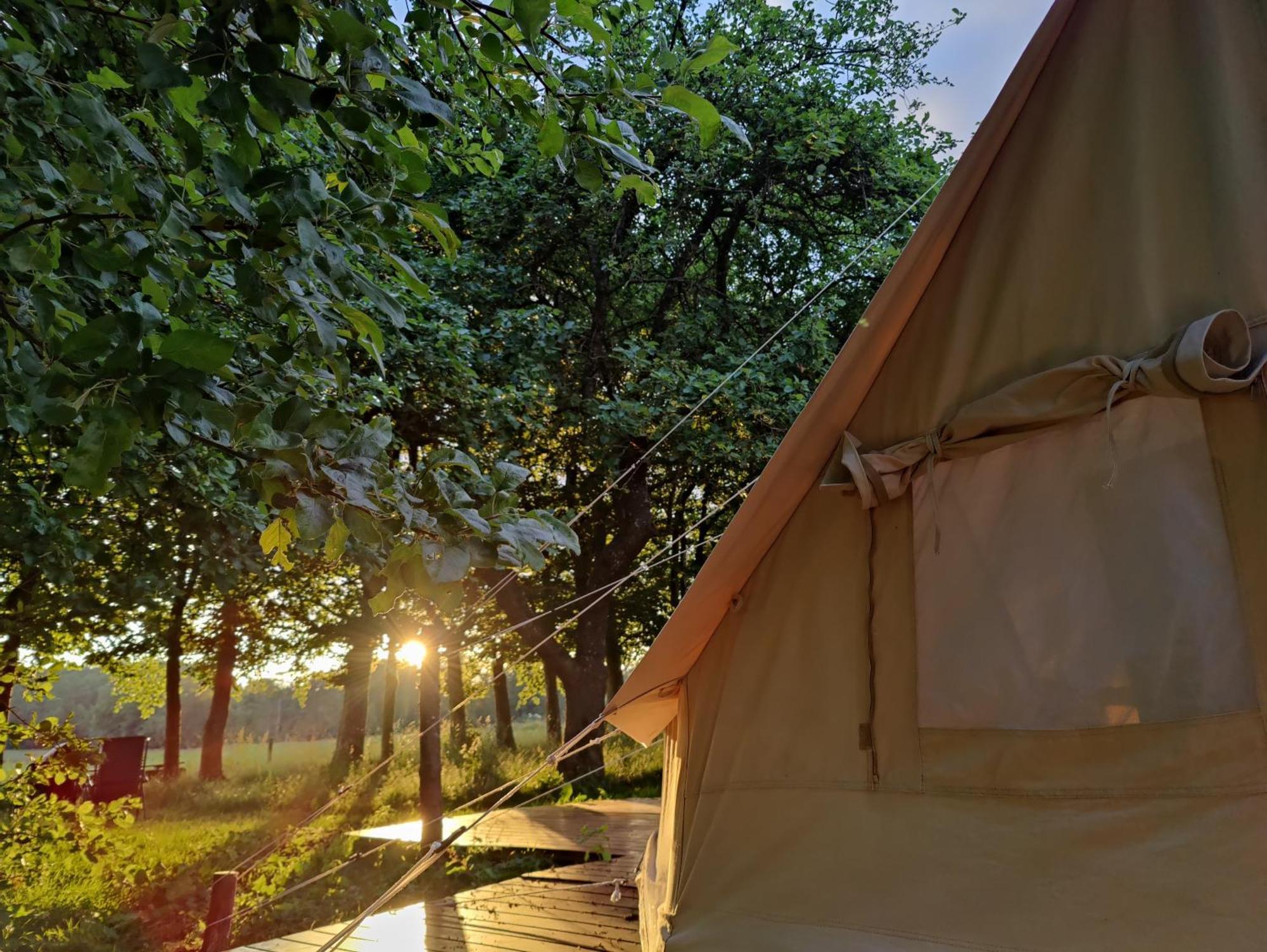 Under Canvas Bornholm Ostermarie Exteriér fotografie