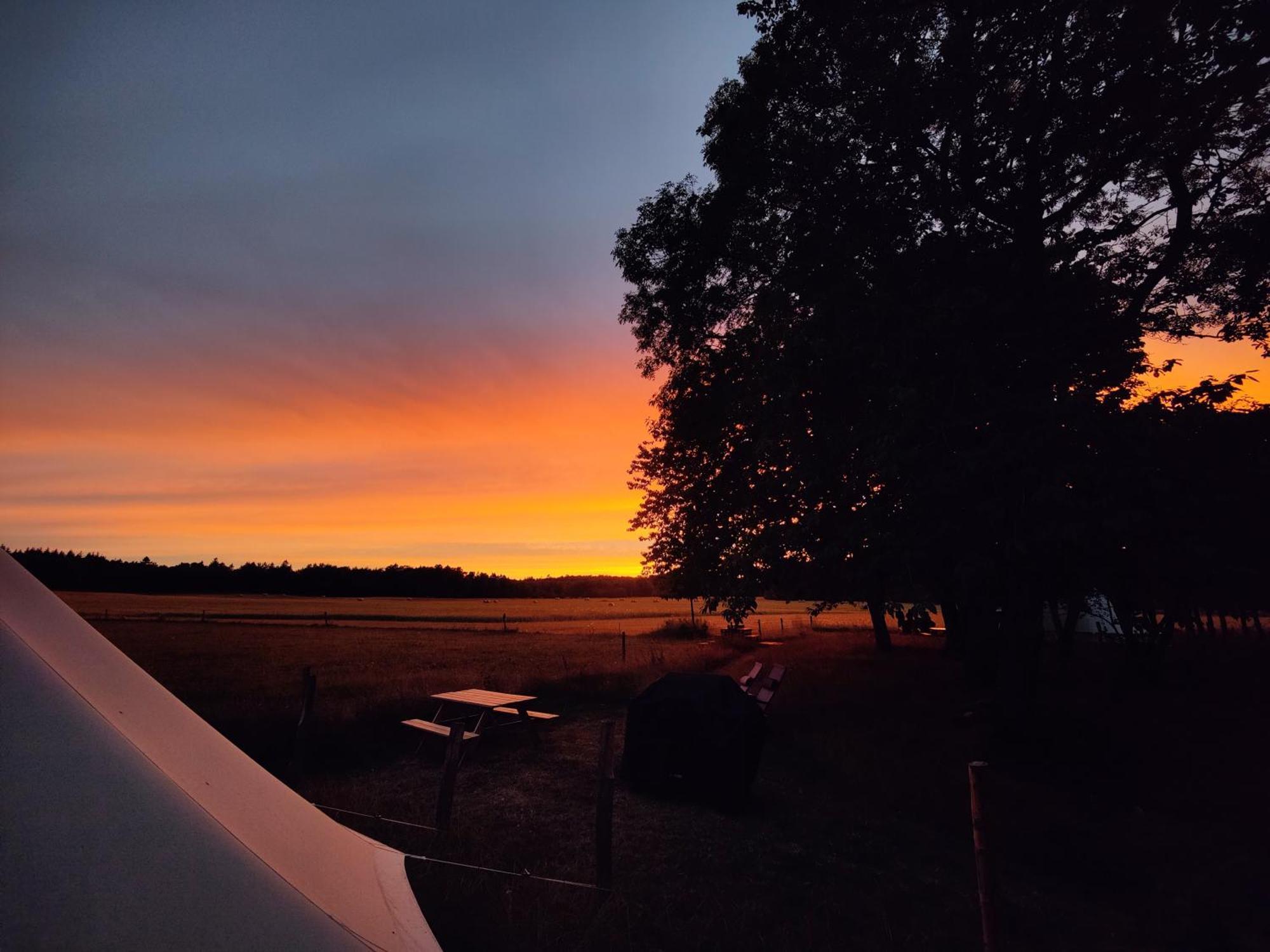 Under Canvas Bornholm Ostermarie Exteriér fotografie