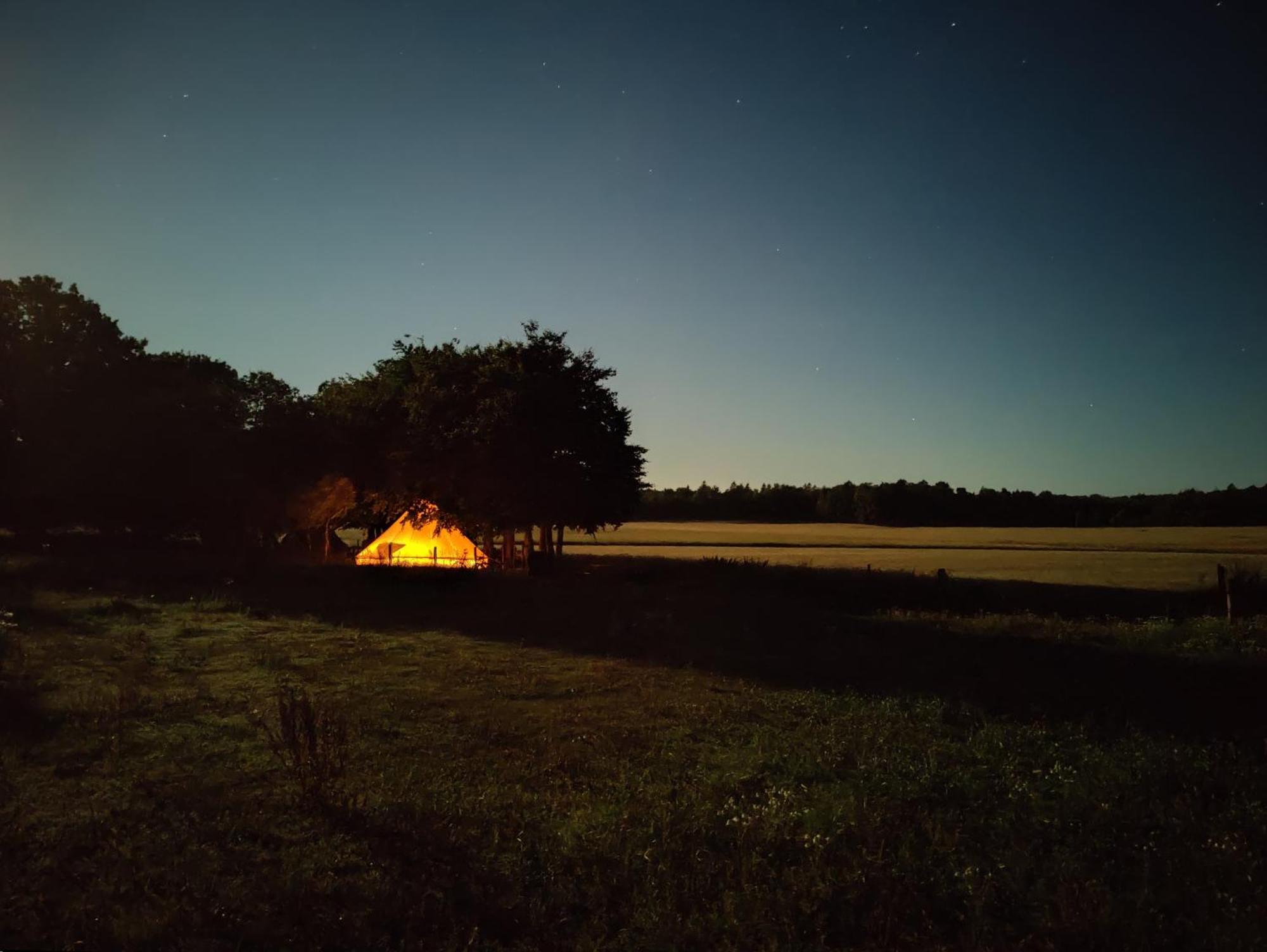 Under Canvas Bornholm Ostermarie Exteriér fotografie
